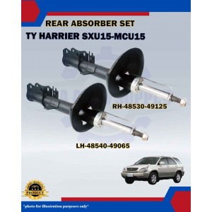 Rear Absorber-Toyota Harrier SXU15-MCU15-48530-49125(RH)-48540-49065(LH) Rear Absorber-Toyota Harrier SXU15-MCU15-48530-49125(RH)-48540-49065(LH)