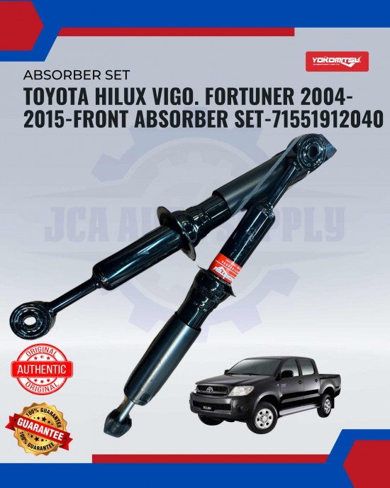 Showing image for Toyota Hilux Vigo. Fortuner 2004-2015-Front Absorber Set-71551912040 Toyota Hilux Vigo. Fortuner 2004-2015-Front Absorber Set-71551912040 Absorber image