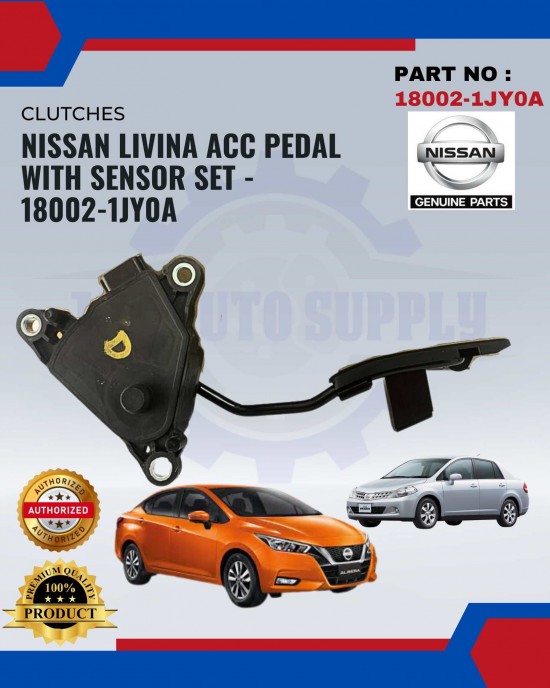 Acc Pedal With Sensor Set-Nissan Latio-Livina-Almera-18002-1JYO4 image