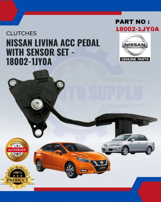 Acc Pedal With Sensor Set-Nissan Latio-Livina-Almera-18002-1JYO4 image