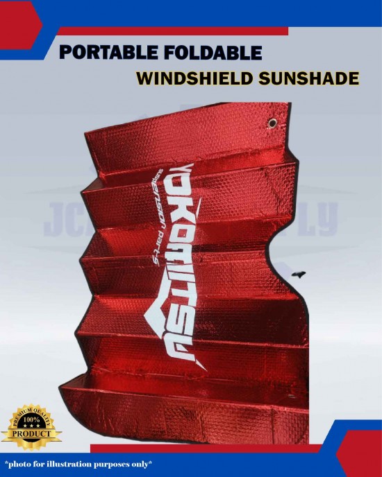Portable Foldable Windshield Sunshade