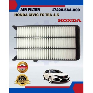 Air Filter-Honda Civic FC TEA 1.5cc-Honda CRV RW1 RW2 1.5cc-17220-5AA-A00 Air Filter-Honda Civic FC TEA 1.5cc-Honda CRV RW1 RW2 1.5cc-17220-5AA-A00