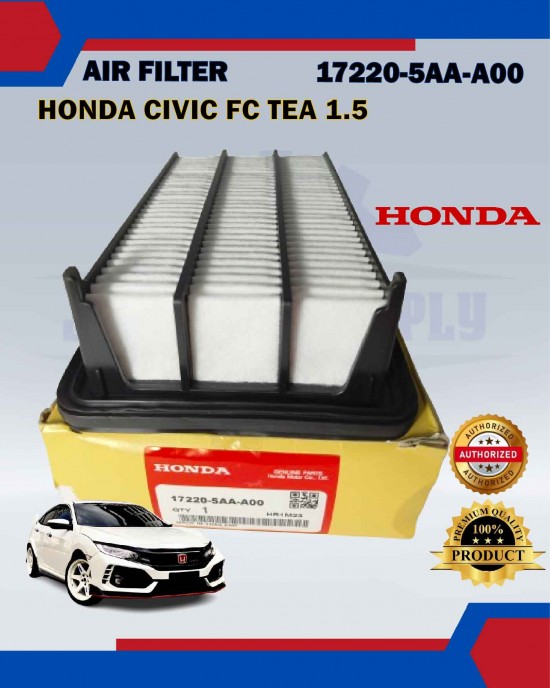 Showing image for Air Filter-Honda Civic FC TEA 1.5cc-Honda CRV RW1 RW2 1.5cc-17220-5AA-A00 Air Filter-Honda Civic FC TEA 1.5cc-Honda CRV RW1 RW2 1.5cc-17220-5AA-A00 image