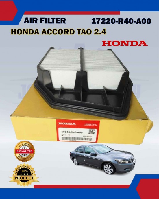 Showing image for Air Filter-Honda Accord TAO 2.4 2008-2013-Honda-17220-R40-A00 Air Filter-Honda Accord TAO 2.4 2008-2013-Honda-17220-R40-A00 image