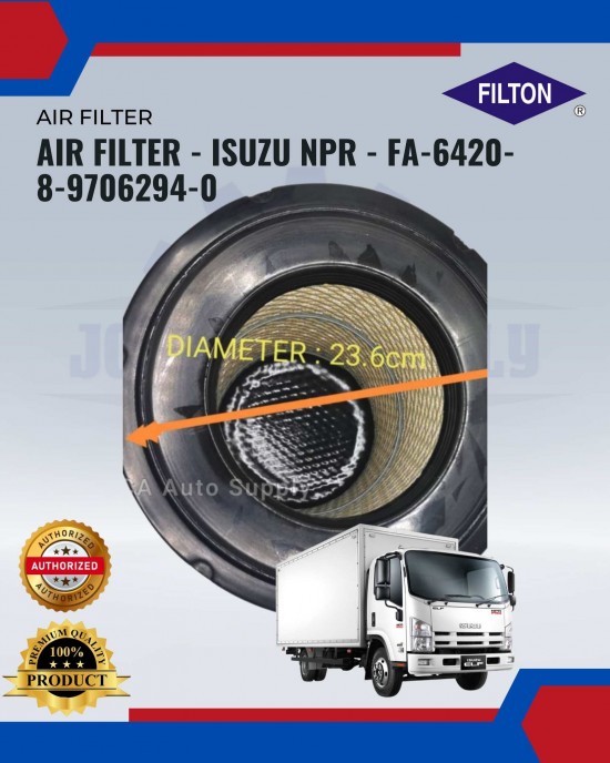 Air Filter-Isuzu NPR-8-9706294-0-FA-6420 image