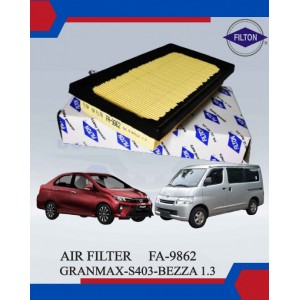 Air Filter-Daihatsu Granmax S403-Perodua Bezza 1.3-Filton-FA-9862-17801-BZ130