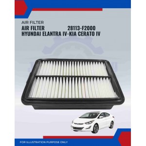 Air Filter-Hyundai Elantra IV 1.6cc 2.0cc-Kia Cerato IV 1.6cc 2.0cc-28113-F2000