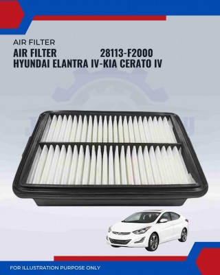 Air Filter-Hyundai Elantra IV 1.6cc 2.0cc-Kia Cerato IV 1.6cc 2.0cc-28113-F2000 Air Filter-Hyundai Elantra IV 1.6cc 2.0cc-Kia Cerato IV 1.6cc 2.0cc-28113-F2000