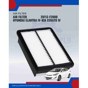Air Filter-Hyundai Elantra IV 1.6cc 2.0cc-Kia Cerato IV 1.6cc 2.0cc-28113-F2000