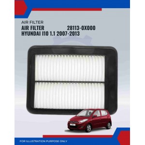 Air Filter-Hyundai I10 1.1cc-28113-0X000