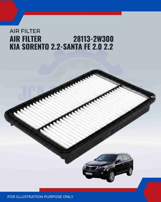 Air Filter-Hyundai Santa Fe 2.0cc 2.2cc-Kia Sorento 2.2cc-28113-2W300