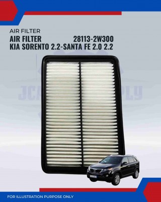 Air Filter-Hyundai Santa Fe 2.0cc 2.2cc-Kia Sorento 2.2cc-28113-2W300