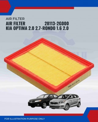Air Filter-Kia Optima 2.0cc 2.7cc-Kia Rondo 1.6cc 2.0cc-28113-2G000