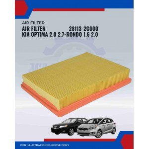 Air Filter-Kia Optima 2.0cc 2.7cc-Kia Rondo 1.6cc 2.0cc-28113-2G000