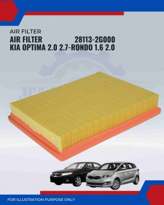 Air Filter-Kia Optima 2.0cc 2.7cc-Kia Rondo 1.6cc 2.0cc-28113-2G000