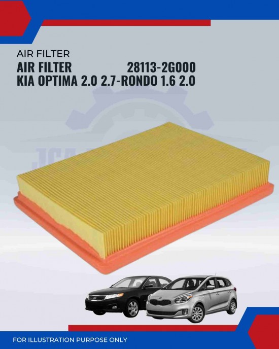 Air Filter-Kia Optima 2.0cc 2.7cc-Kia Rondo 1.6cc 2.0cc-28113-2G000 Air Filter-Kia Optima 2.0cc 2.7cc-Kia Rondo 1.6cc 2.0cc-28113-2G000
