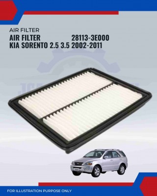 Air Filter-Kia Sorento 2.5cc 3.5cc (2002-2011)-28113-3E000 Air Filter-Kia Sorento 2.5cc 3.5cc (2002-2011)-28113-3E000