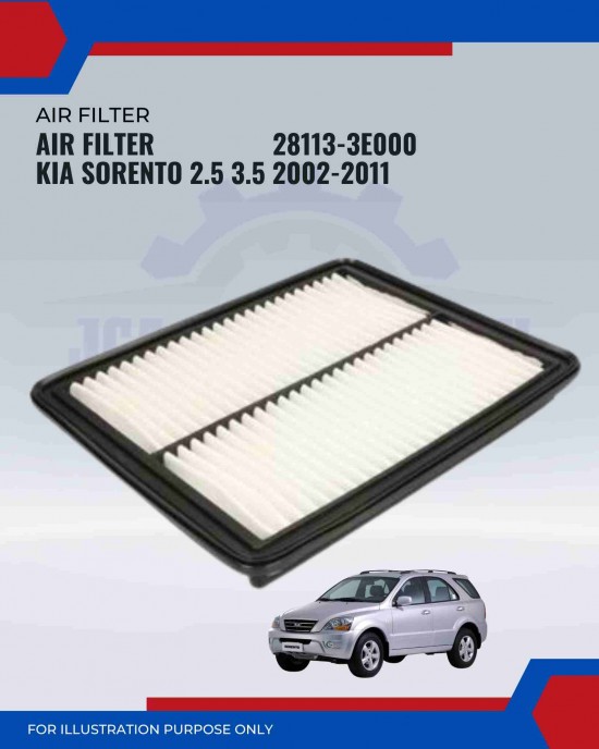Air Filter-Kia Sorento 2.5cc 3.5cc (2002-2011)-28113-3E000