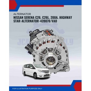 Alternator-Nissan Serena C26-C26L 200A-439870