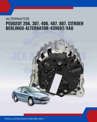 Alternator-Peugeot 206-307-406-407-807-Citroen Berlingo-439692 Alternator-Peugeot 206-307-406-407-807-Citroen Berlingo-439692