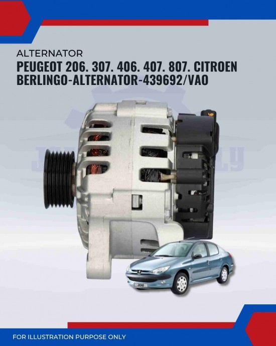 Alternator-Peugeot 206-307-406-407-807-Citroen Berlingo-439692