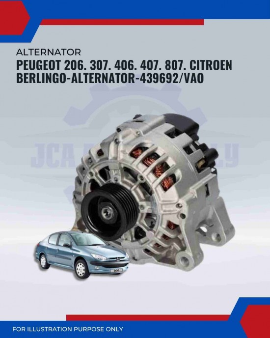Alternator-Peugeot 206-307-406-407-807-Citroen Berlingo-439692
