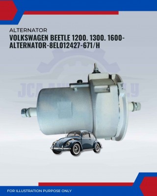 Alternator-Volkswagen Beetle 1200-1300-1600-8EL012427-671 Alternator-Volkswagen Beetle 1200-1300-1600-8EL012427-671
