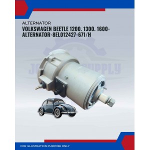 Alternator-Volkswagen Beetle 1200-1300-1600-8EL012427-671