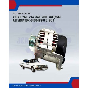 Alternator-Volvo 240-244-340-360-740 (55A)-0120489065