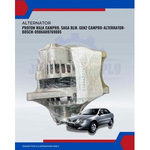 Proton Waja Campro. Saga Blm. Gen2 Campro-Alternator-Bosch-0986AR0769805