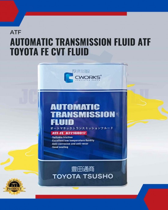 Automatic Transmission Fluid ATF Toyota FE CVT Fluid Engine Oil & Fluids image
