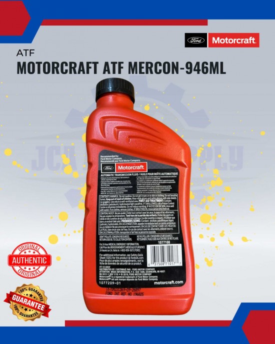 Showing image for Motorcraft Mercon® ULV Automatic Transmission Fluid 10 Speed-946ML Motorcraft Mercon® ULV Automatic Transmission Fluid 10 Speed-946ML Trasmission Fluid image