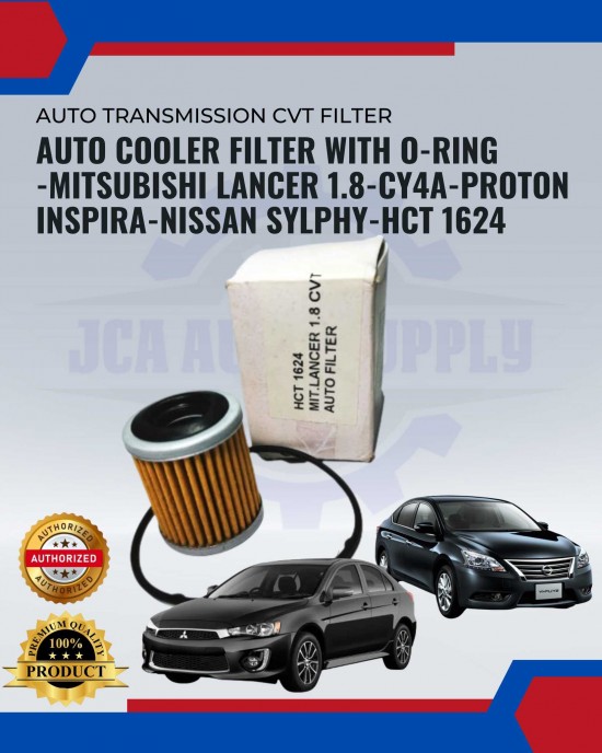 Auto Cooler Filter with O-Ring - Lancer 1.8 CY4A INSPIRA SYLPHY-HCT 1624 image