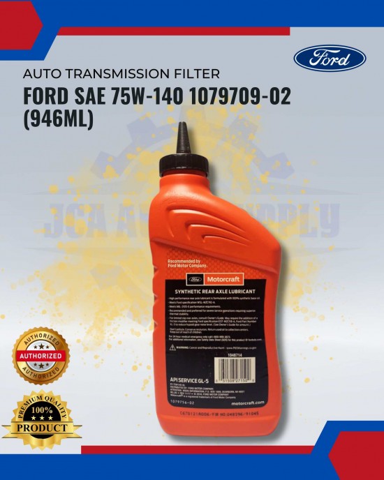 Ford SAE 75W-140 1079709-02 (946Ml) Filters image