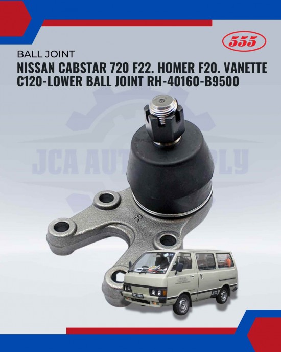 Nissan Cabstar 720 F22. Homer F20. Vanette C120-Lower Ball Joint RH-40160-B9500