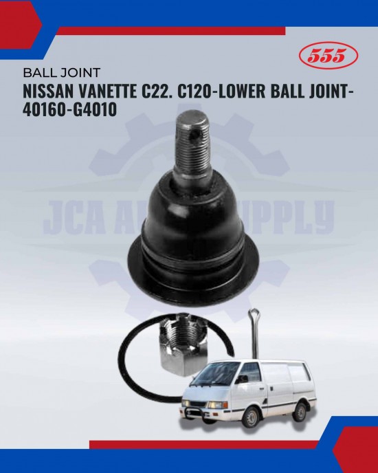 Nissan Vanette C22. C120-Lower Ball Joint-40160-G4010 Nissan Vanette C22. C120-Lower Ball Joint-40160-G4010