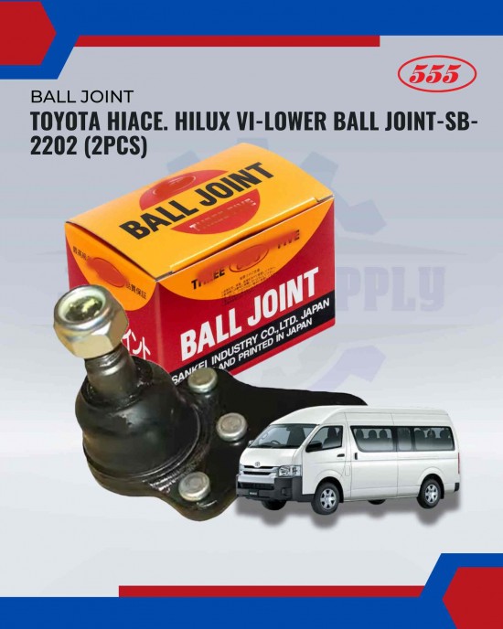 Toyota Hiace. Hilux VI-Lower Ball Joint-SB-2202 (2pcs)