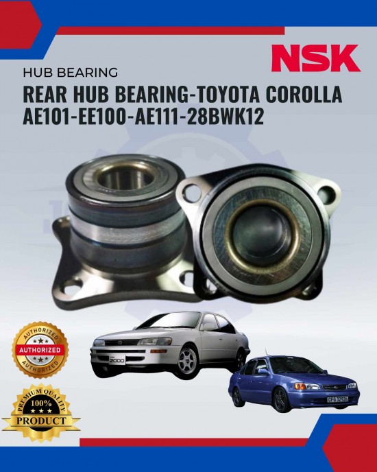 Showing image for Rear Hub Bearing for Toyota Corolla AE101-EE100-AE111-28BWK12 Rear Hub Bearing for Toyota Corolla AE101-EE100-AE111-28BWK12 image
