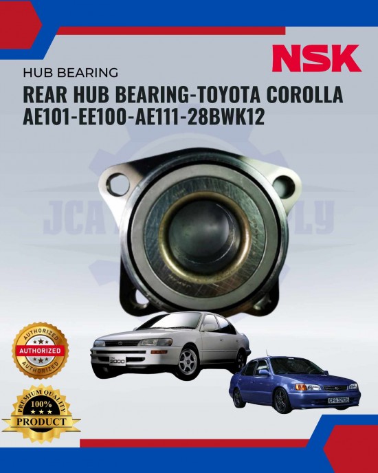 Showing image for Rear Hub Bearing for Toyota Corolla AE101-EE100-AE111-28BWK12 Rear Hub Bearing for Toyota Corolla AE101-EE100-AE111-28BWK12 image