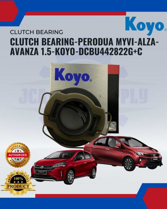 Clutch Bearing-Perodua Myvi-Alza-Avanza 1.5-Koyo-DCBU442822G+C Bearing and Oil Seals image