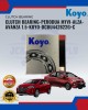 Clutch Bearing-Perodua Myvi-Alza-Avanza 1.5-Koyo-DCBU442822G+C Bearing and Oil Seals image