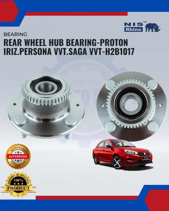 Rear Wheel Hub Bearing-Proton Iriz.Persona VVT.Saga VVT-H2B1017 Bearing and Oil Seals image