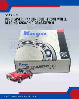 Ford Laser. Ranger (Old)-Front Wheel Bearing-69349/10-38x63x17mm