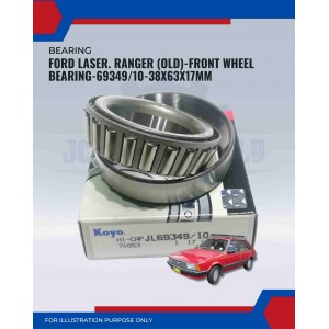 Ford Laser. Ranger (Old)-Front Wheel Bearing-69349/10-38x63x17mm