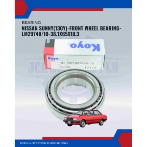 Nissan Sunny(130y)-Front Wheel Bearing-LM2974810-38.1x65x18.3