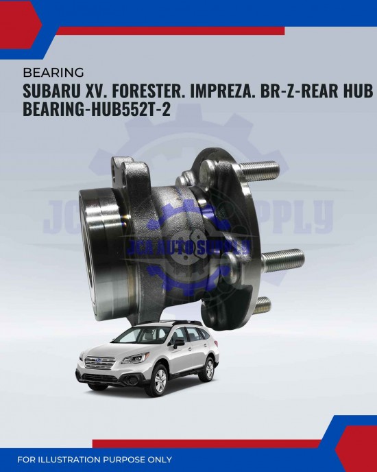 Rear Hub Bearing-Subaru XV. Forester. Impreza. BR-Z-HUB522T-2