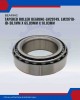 Tapered Roller Bearing-LM29749. LM29710-ID-38.1mm X 65.09mm X 18.03mm