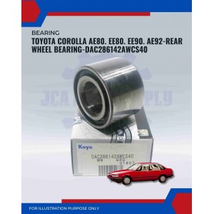Toyota Corolla AE80. EE80. EE90. AE92-Rear Wheel Bearing-DAC286142AWCS40