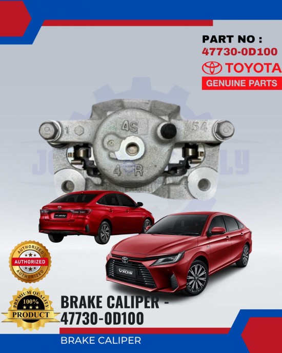 Toyota Vios Front Right Brake Caliper - Original - 47730-0D100 Brake System image