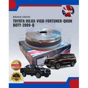 Brake Drum-Toyota Hilux-Vigo-Fortuner-QHUK-BDTY-2809-Q